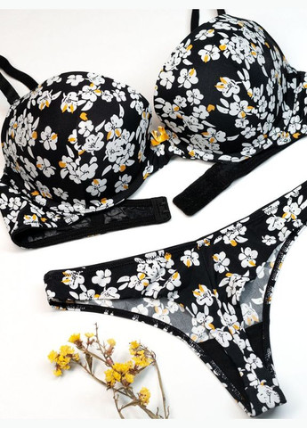 Чорний демісезонний комплект bl2-862 чорний ISSA PLUS