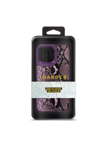 Чехол для мобильного телефона (ARM76785) Harder Genuine Snake Apple iPhone 15 Pro Max Dark Purple (357491275)