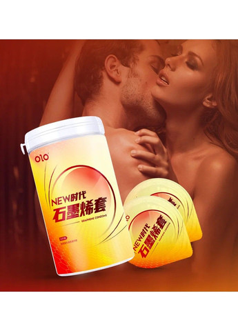 Презервативы ультратонкие с гиалуроновой кислотой и графеном 10 штук OLO (284279069)