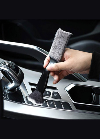 Двухсторонняя щетка для чистки салона автомобиля (TA0055) No Brand (315922570)