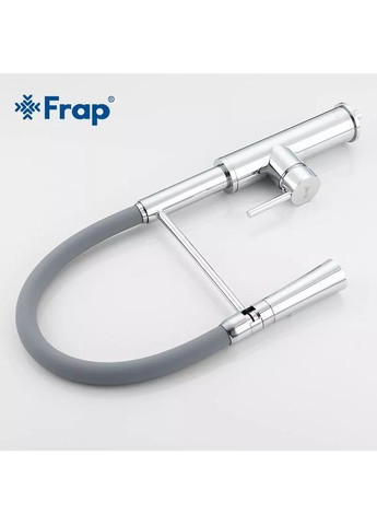 Смеситель для кухни F4452-6 с гибким изливом, 2 режима, /хром Frap (371644770)