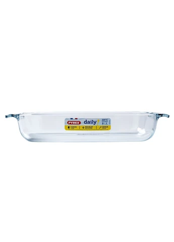 Форма скляна DAILY склянна прямокут. 35х23х6см (2.7л) (231B000/3646) Pyrex (402286577)