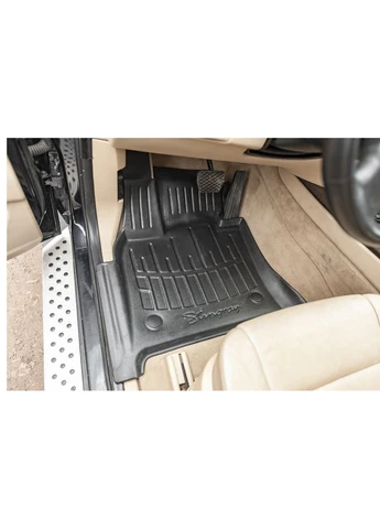 Коврики резиновые 3D (4 шт, полиуретан) для BMW E70 2007-2013 гг Stingray X5 (389251525)