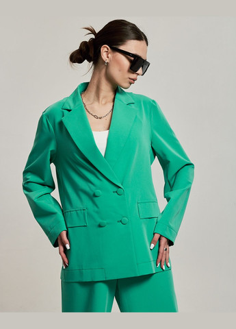 Костюм женский зеленый (пиджак, брюки) Vovk (290981509)