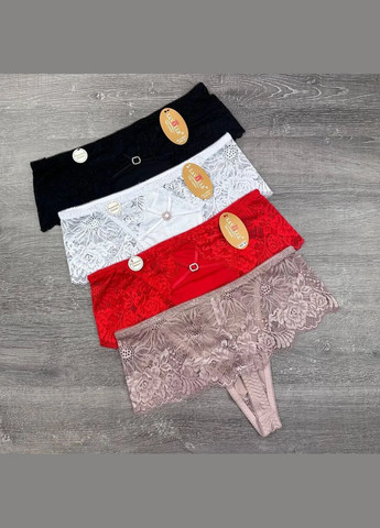 Набор женских трусиков 4 шт Lavolle Стрінги (327434137)