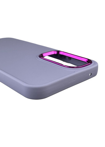 Чехол для Galaxy A54 5G (SM-A546E) с защитой на камеры с микрофиброй на самсунг а54 5г сиреневый Samsung (366018881)