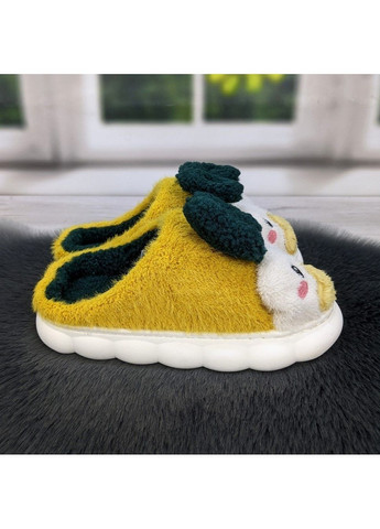 Желтые тапочки женские домашние с уточкой Fashion