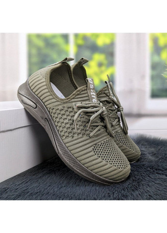 Кросівки жіночі текстильні Gipanis хакі літо (294050580)