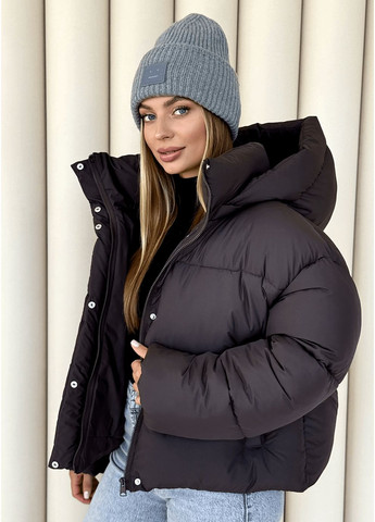 Коричневый зимний Пуховик MioRichi