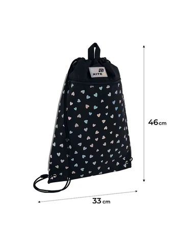 Сумка для обуви Black and Silver K26-601M-14 Kite (391710213)