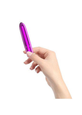 Виброшар Pretty Point Rechargeable Bullet Purple вибратор для стимуляции PowerBullet (298349190)