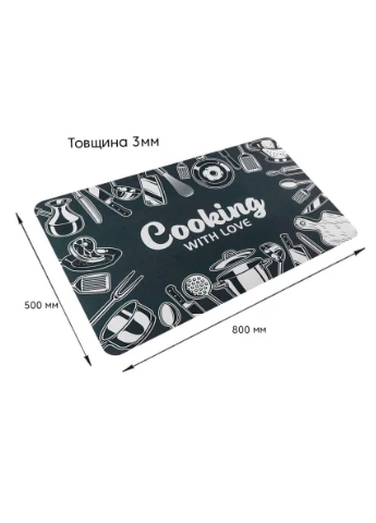 Влагопоглощающий коврик 50*80CM*3MM (D) SW-00001888 Sticker Wall (314797412)