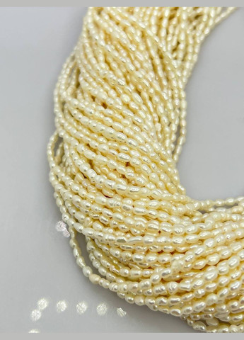 Перли на нитці без замка 2-2.5 мм 40 см No Brand (313930978)