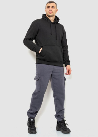 Худи мужской на флисе однотонный,, 241R2650 Ager (370972556)