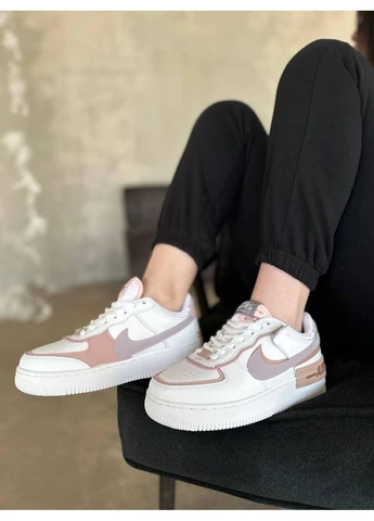 Цветные демисезонные кроссовки мужские nike air force 1 shadow amethyst найк аир форс 1 No Brand