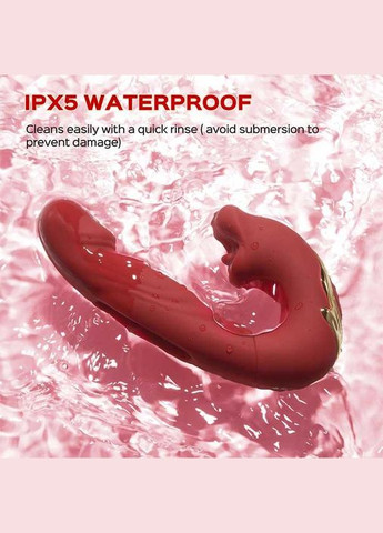 Вибратор 3в1 Pretty Love Night Lover 19 режимов фиолетовый No Brand (336946285)