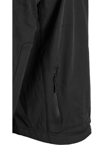 Чорна демісезонна тактична куртка softshell shark skin silver knight Vik-Tailor