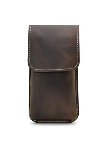 Кожаная сумка чехол на пояс или через плечо коричневая RCw2093-3md TARWA (300171329)
