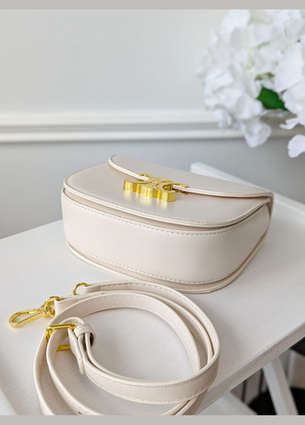 Сумочка жіноча Сeлін Saddle (молочний колір) No Brand (322605015)