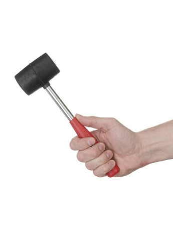 Киянка 340 г х 55 мм чорна ручка метал (HT-0229) Intertool (335048824)