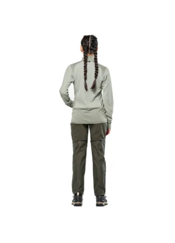 Флис Puez Waffle Hyb PL Wmn Зеленый Salewa (334672617)