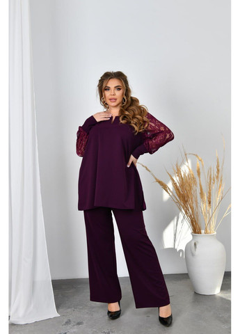 Костюм креп-стрейч,туніка А -подібного силуету,брюки прямі Україна (356077974)