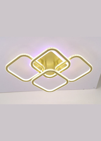 Люстра светодиодная акриловая V K291394+1 GD с пультом Valeso (293516314)