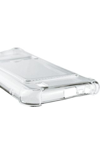 Чехол для C11 (2021) с бронь углами с карманом для карточек k-pop на реалми C11 прозрачный Realme (366232808)