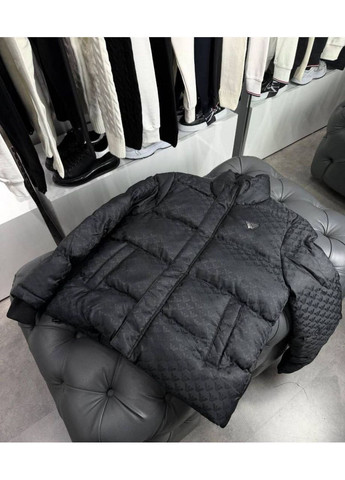 Черная мужская зимняя куртка No Brand