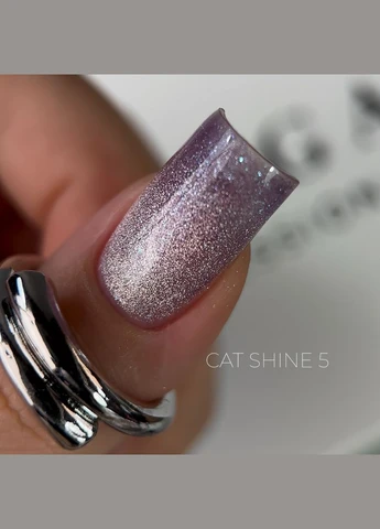 Гель-лак для нігтів Cat Shine "Котяче Око" №05 8 мл Saga (376994197)