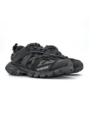 Черные летние кроссовки balenciaga track black баленсиага трек No Brand