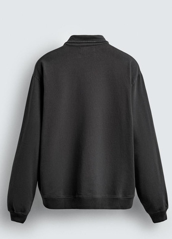 Темно-сірий світшот Zara однотонний (362699098)