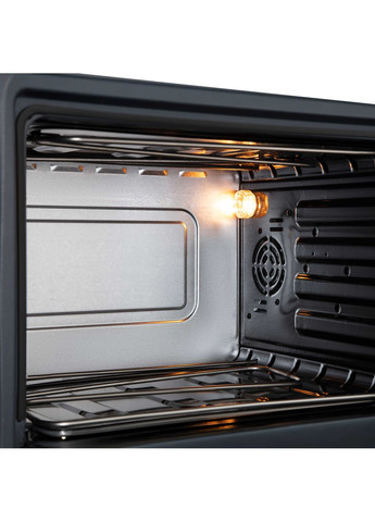 Піч електрична, 70л, 2000Вт, механіч., конвекція, подвійне скло, антрацит Ardesto (367073365)