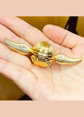 Игрушка антистресс спиннер Snitch Золотой (567) No Brand (339680052)