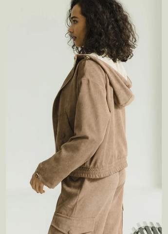 Коричневая демисезонная куртка Seventeen