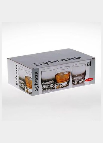 Набор стаканов для виски Sylvana 300мл 6шт Pasabahce (297201712)