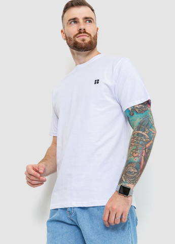 Белая футболка мужская батал, цвет белый, Ager