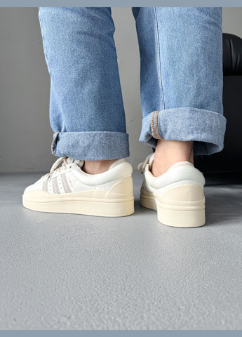 Кросівки жіночі Adidas Campus x Bad Bunny Beige | Адідас Кампус х Бед Банні бежеві No Brand бежеві демісезони (341264145)
