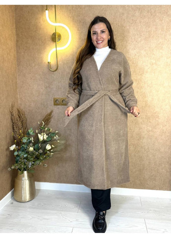 Светло-коричневый демисезонный кардиган Vione