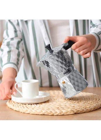 Гейзерная кофеварка MG-1004 300 мл Magio (329996044)