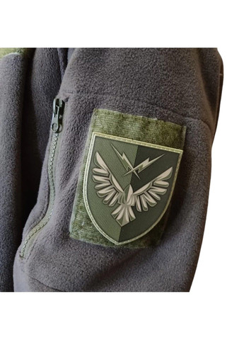 Патч / шеврон ВСУ 319 отдельный информационно-телекоммуникационный узел связи олива No Brand (317404765)