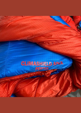 Спальний мішок з капюшоном (спальник) Igniter 20° Synthetic Sleeping Bag Синій з червоним Eddie Bauer (292324106)
