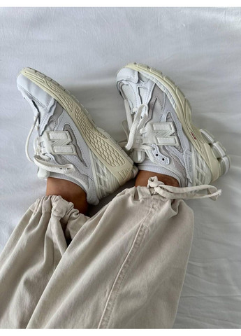 Бежеві Осінні кросівки чоловічі new balance 1906 white leather нью беланс 1906 No Brand