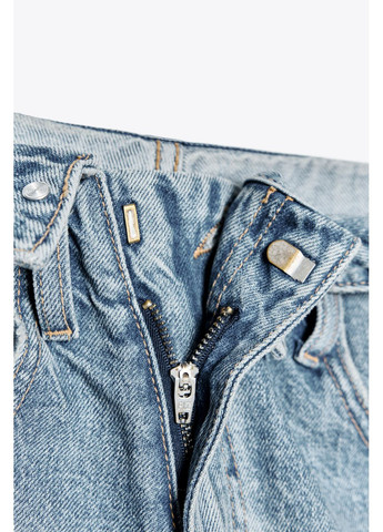 Джинсові шорти trf з ременем Zara (355801455)