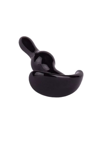 Анальная пробка с зауженным кончиком цвет Черный Soft Touch (301513617)