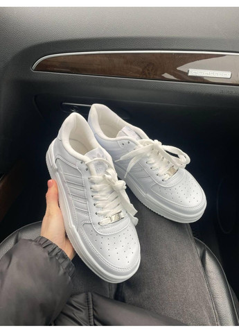 Белые демисезонные кроссовки мужские adidas dass-ler white адидас No Brand