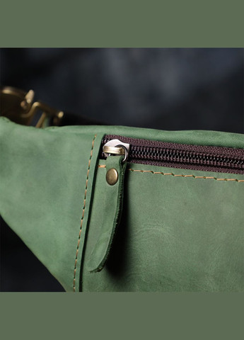 Модна сумка-бананка для чоловіків з натуральної vintage шкіри 23124 Shvigel (332201399)