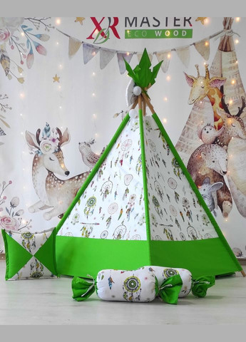 Вігвам для дитини Музика вітру + 3 подушки! Повний комплект! No Brand (316257192)