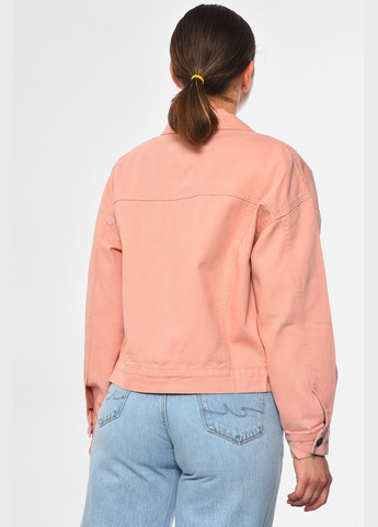 Джинсівка жіноча рожевого кольору Let's Shop (299704315)