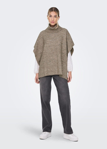 Пончо,бежевый, Only (372127620)